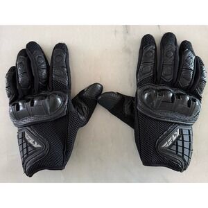 Fly Motorcycle Gloves Size Large Knuckle Protection Black